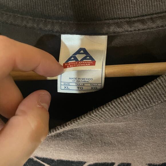 Jimi Hendrix Experience 1968 Earth Tone Brown Shirt Y2k XL - Picture 2 of 3